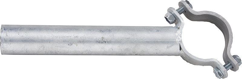 Einschub Schelle einfach  für Pfosten Ø102 mm