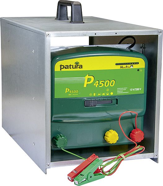 PATURA P 4600 Weidezaungerät  12 230 Volt mit Elektro Sicherheitsbox Tragebox 