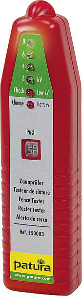 Zauntester PATURA Zaunprüfer kabellos Zaunkontrolle 5-stufig inkl Batterie 